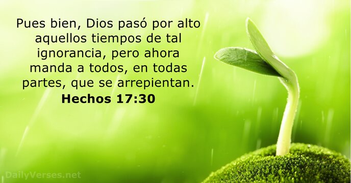 Hechos 17:30