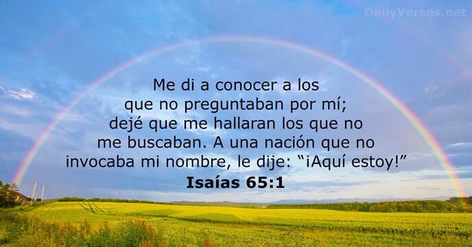 Isaías 65:1