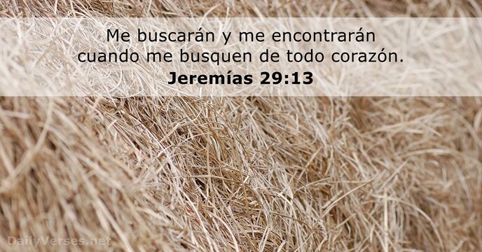 Jeremías 29:13