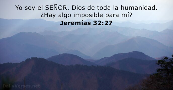 Jeremías 32:27