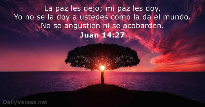 Juan 14:27
