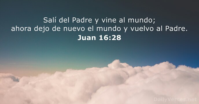 Juan 16:28