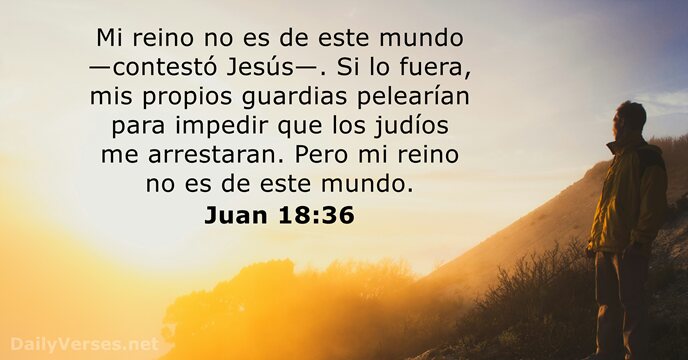 Juan 18:36
