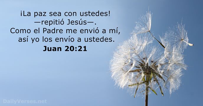 Juan 20:21