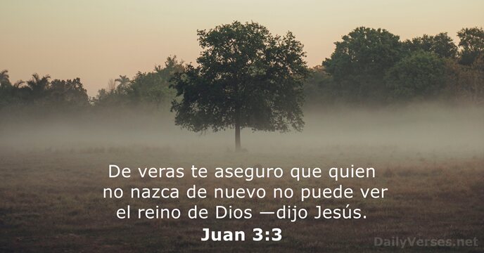 Juan 3:3