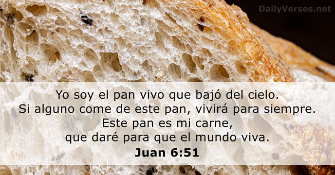 Juan 6:51