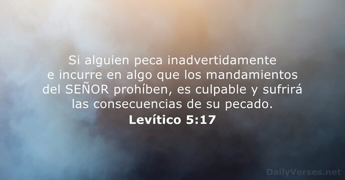 Levítico 5:17