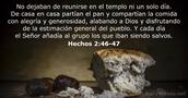 Hechos 2:46-47