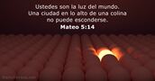 Mateo 5:14