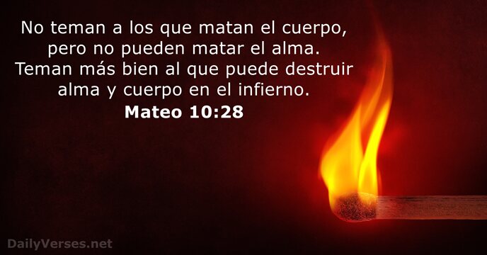 Mateo 10:28