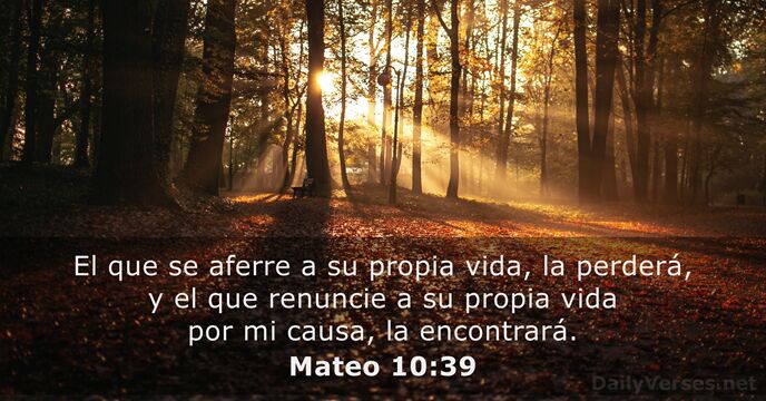 Mateo 10:39