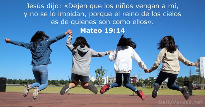 Mateo 19:14