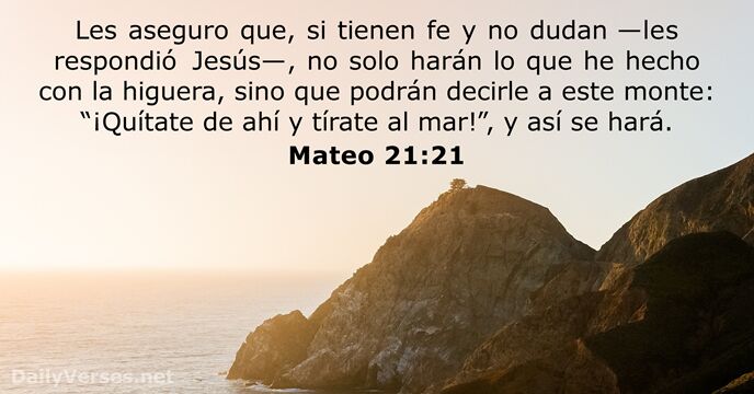 Mateo 21:21