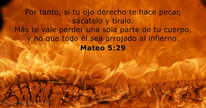 Mateo 5:29