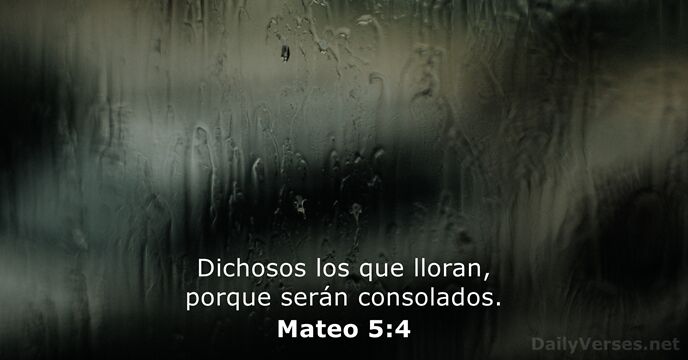Mateo 5:4
