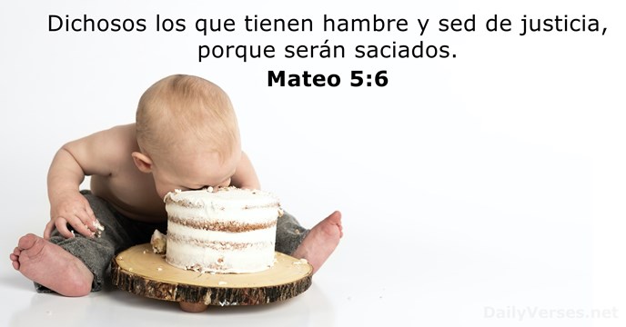 Mateo 5:6