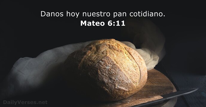 Mateo 6:11