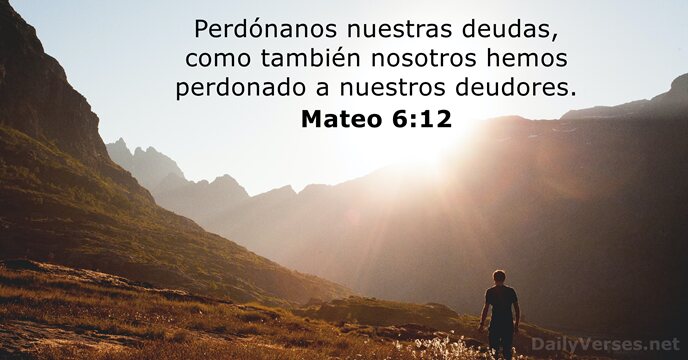 Mateo 6:12