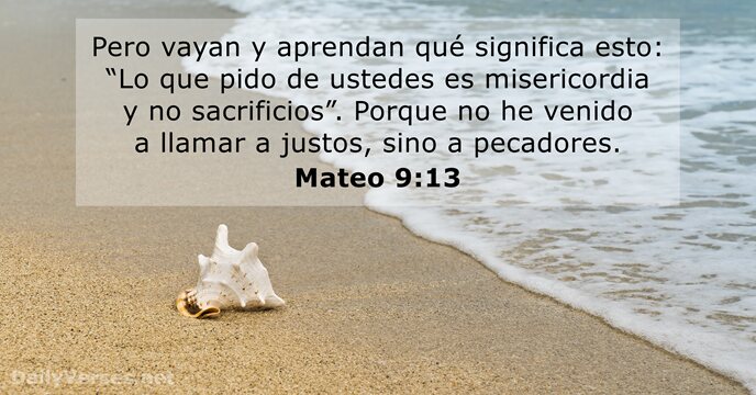 Mateo 9:13