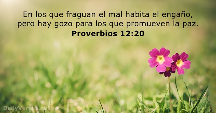 Proverbios 12:20