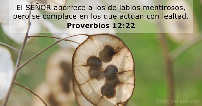 Proverbios 12:22