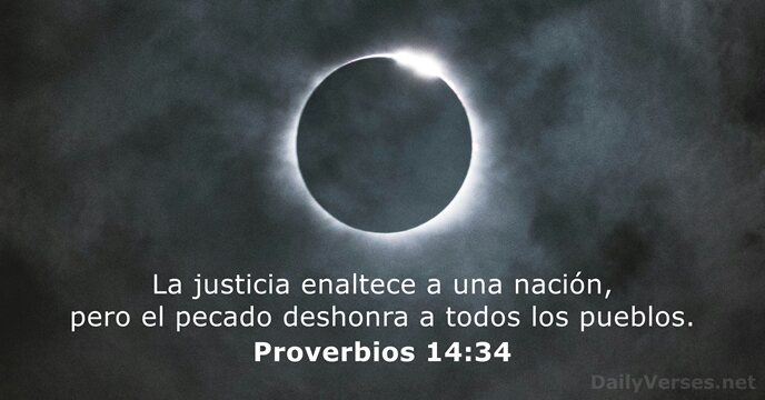 Proverbios 14:34