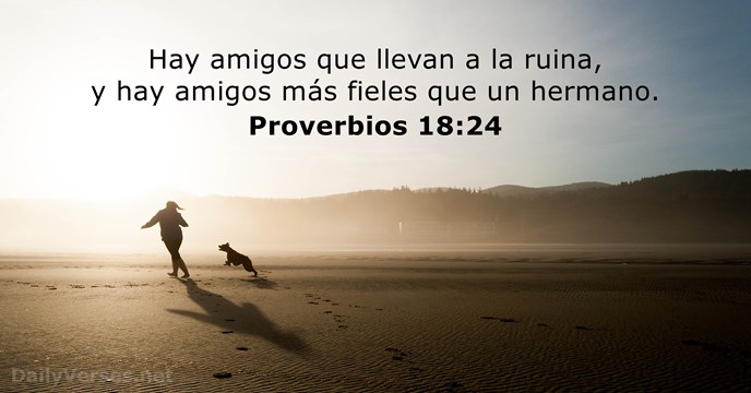 Proverbios 18:24