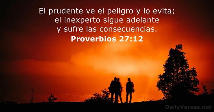 Proverbios 27:12