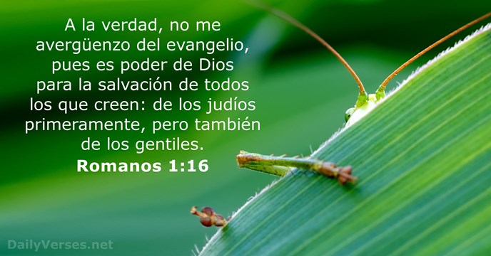 Romanos 1:16