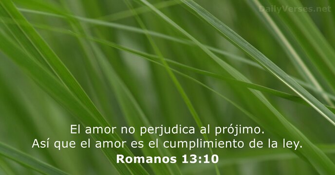 Romanos 13:10