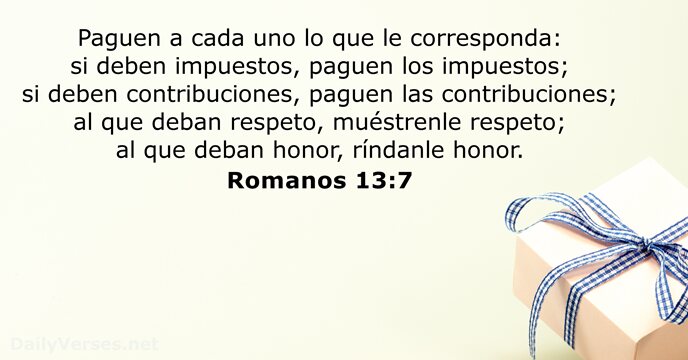 Romanos 13:7