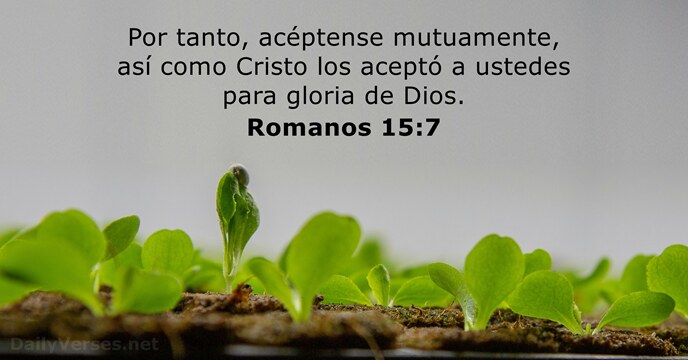 Romanos 15:7