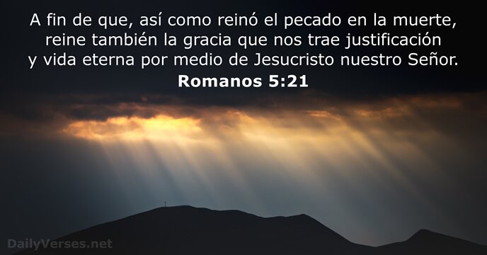 Romanos 5:21