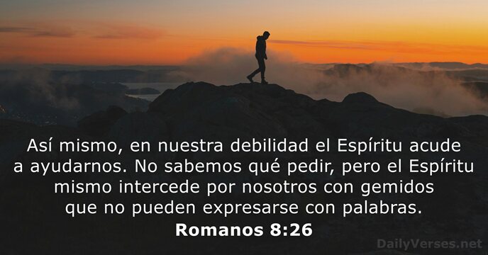 Romanos 8:26