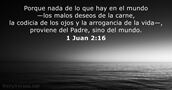 1 Juan 2:16