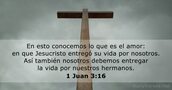 1 Juan 3:16