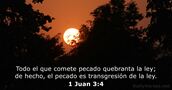 1 Juan 3:4