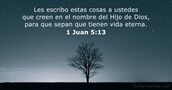 1 Juan 5:13