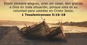 1 Tesalonicenses 5:16-18