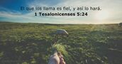 1 Tesalonicenses 5:24