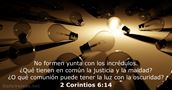 2 Corintios 6:14