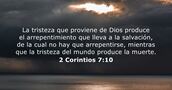 2 Corintios 7:10