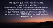 Amós 4:13