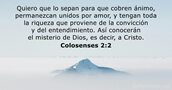 Colosenses 2:2