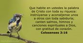 Colosenses 3:16
