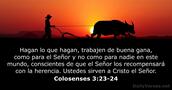 Colosenses 3:23-24