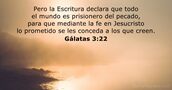 Gálatas 3:22