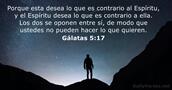 Gálatas 5:17