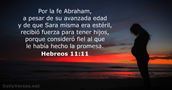 Hebreos 11:11