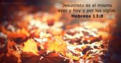 Hebreos 13:8